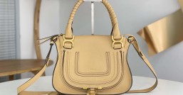 CHLOE marcie 中號 奶茶色