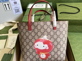 GUCCI 古奇型號 410812尺寸 21*20*10cm 顏色 紅色 雪融融￥880