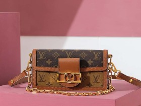 LV M46757 DAUPHINE EAST WEST高仿 手袋最美郵差包¥2,680.00