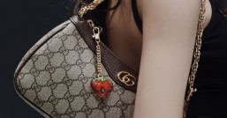 GUCCI ophidia草莓鏈條包 735132