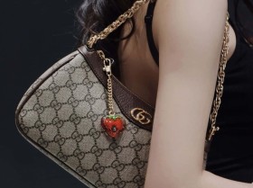 GUCCI ophidia草莓鏈條包 735132