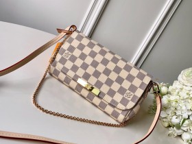 原單 FAVORITE N41277 以Monogram 帆佈制成 可手拿 肩背兩用LV 路易斯·威登￥1280