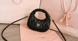 MIUMIU繆繆進口小羊皮迷你MiuWander手袋5BP078