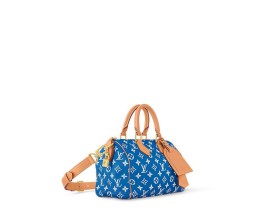 【原單高仿LV精品】M24424藍色 SPEEDY P9 BANDOULIÈRE25 手袋¥2,480.00