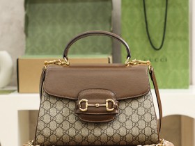 GUUCCCI Horsebit 1955系列中號手提包 頂級復刻包702049 9AAAJ 8563¥1,980.00