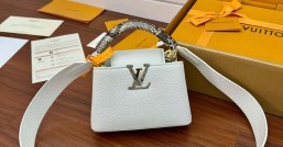 LV正品級高仿包包 N98477特正版 Capucines 迷妳手袋意大利A級皮料¥3,080.00