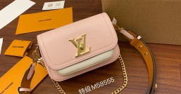 A級出品高仿包Louis Vuitton LV Lockme Tender Bag M58555粉色¥2,480.00