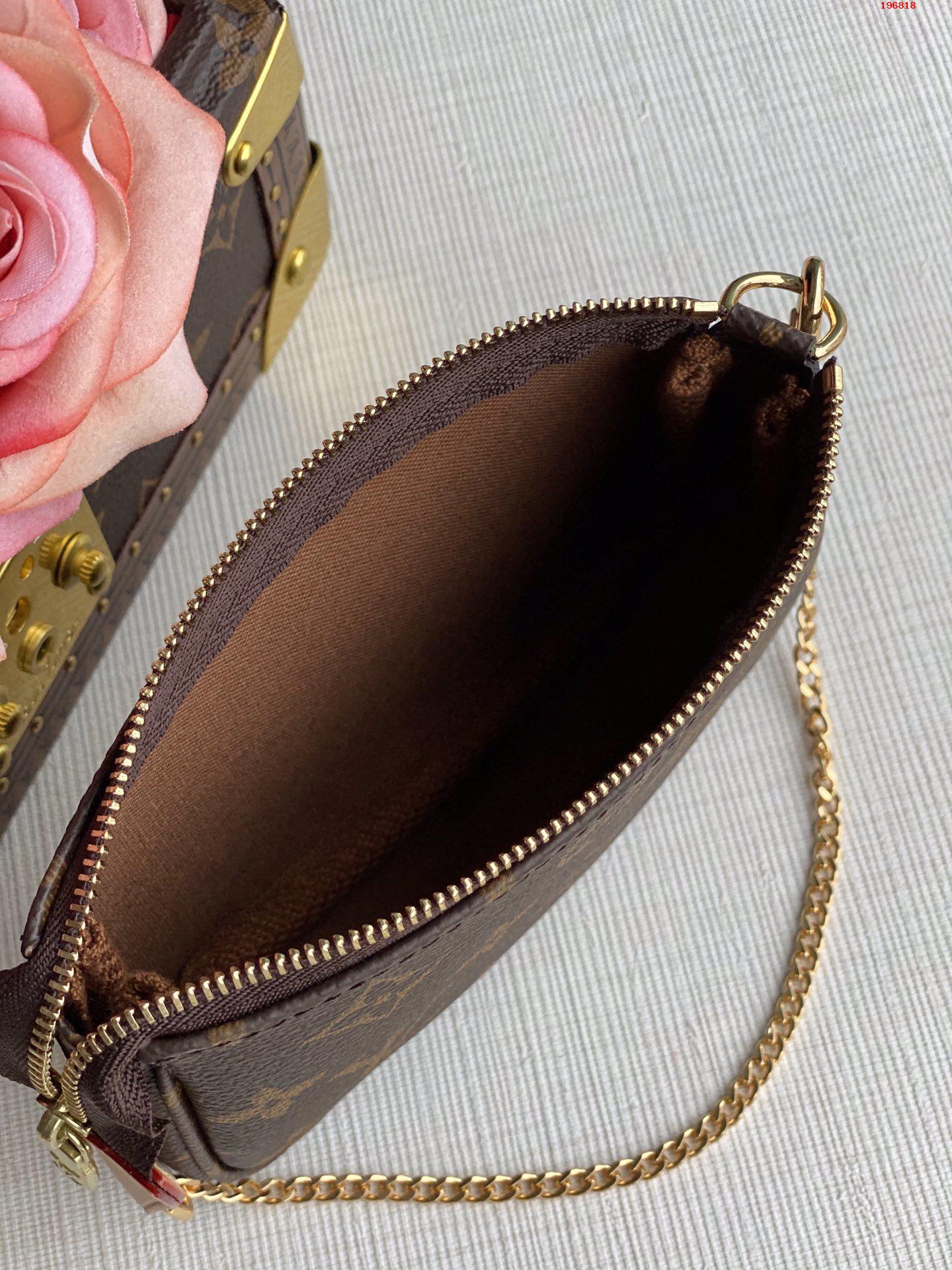 原單 小手袋M58009 MINI POCHETTE ACCESSORIES 小提包LV 路易斯·威登￥ 480-頂級1:1精品高仿包包香港台灣批發價格推薦微信哪裡買