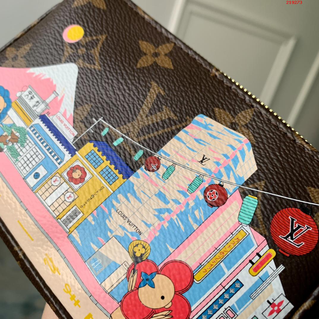 M81637藍色 Mini Pochette Accessoires 手拿包LV 路易斯·威登￥ 580-頂級1:1精品高仿包包香港台灣批發價格推薦微信哪裡買