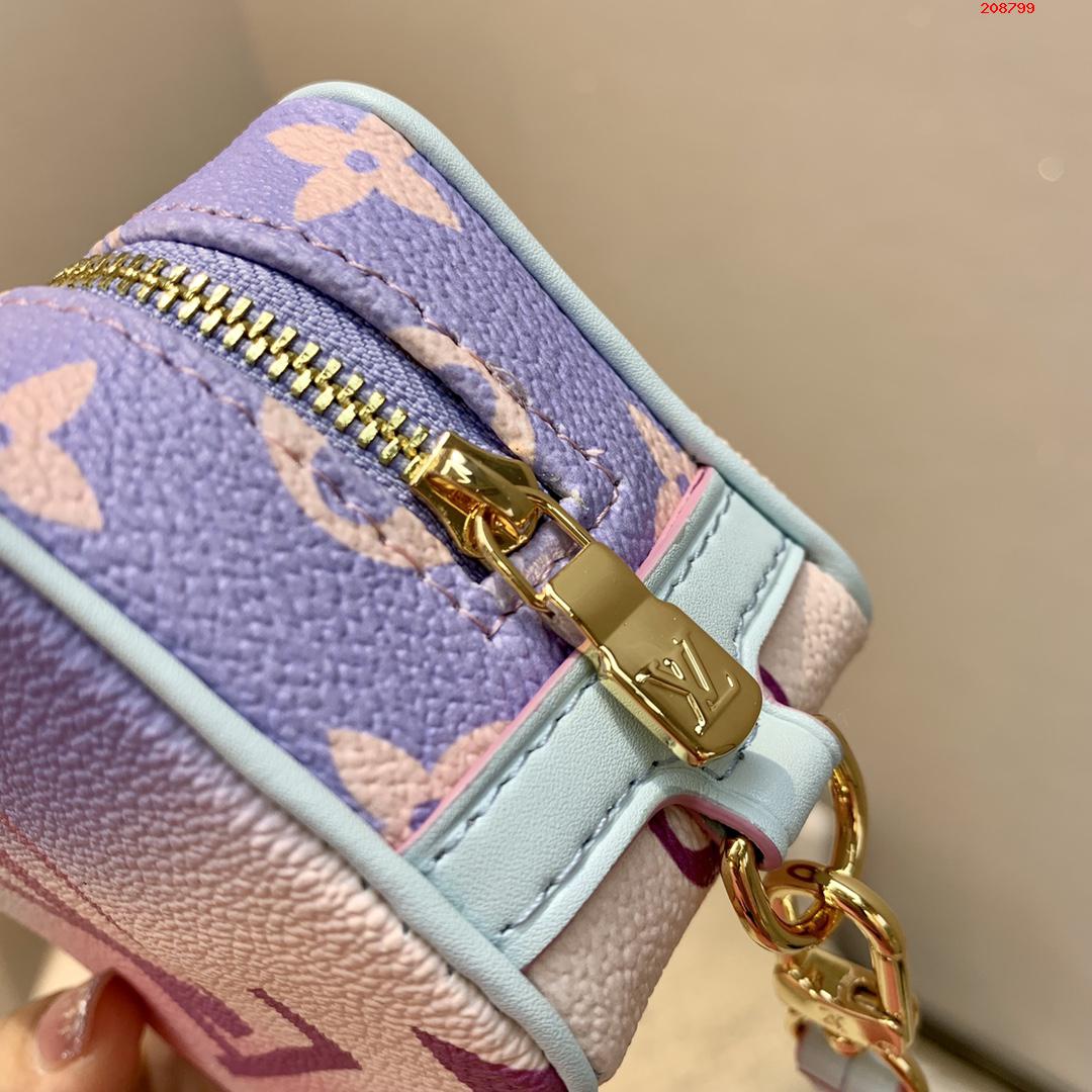 LV原單M81339 化妝包 Spring in the City 膠囊繫列路易斯·威登￥ 880-頂級1:1精品高仿包包香港台灣批發價格推薦微信哪裡買