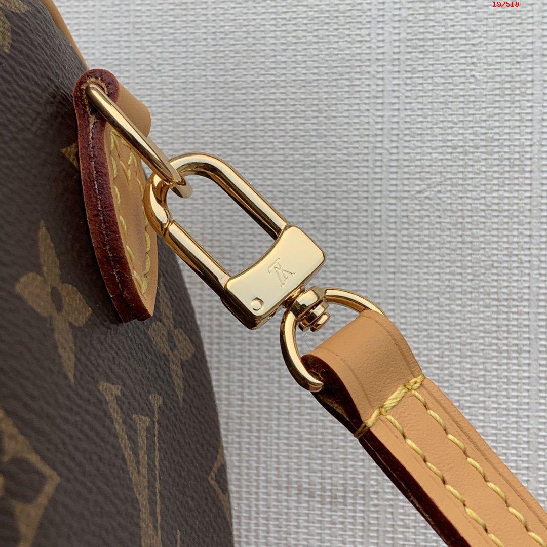 LV 路易斯·威登新版NANO SPEEDY 手袋M81085以經典的Monogram帆佈制成的Nano Speedy手袋￥ 880-頂級1:1精品高仿包包香港台灣批發價格推薦微信哪裡買