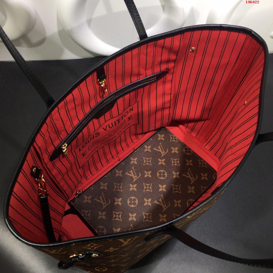 頂級原單M40995黑邊 M41177 M41178 NEVERFULL 中號手袋LV 路易斯·威登￥ 880-頂級1:1精品高仿包包香港台灣批發價格推薦微信哪裡買