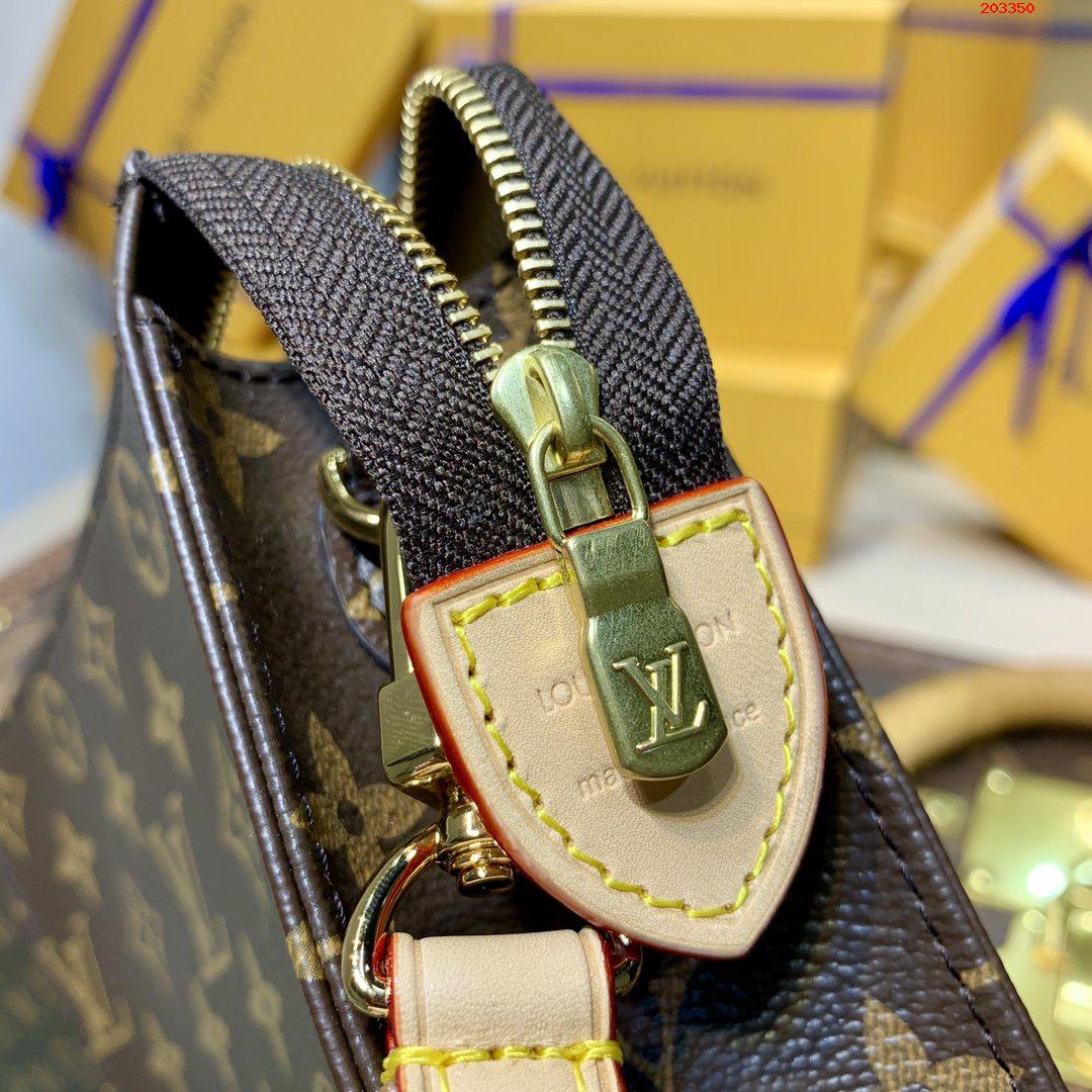 LV原單M47546老花粉色肩帶 手包斜挎包繫列 Monogram帆佈盥洗袋 路易斯·威登￥ 880-頂級1:1精品高仿包包香港台灣批發價格推薦微信哪裡買