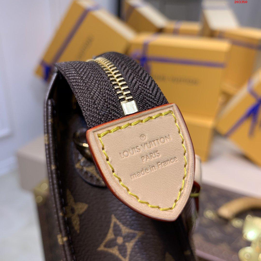 LV原單M47546老花粉色肩帶 手包斜挎包繫列 Monogram帆佈盥洗袋 路易斯·威登￥ 880-頂級1:1精品高仿包包香港台灣批發價格推薦微信哪裡買