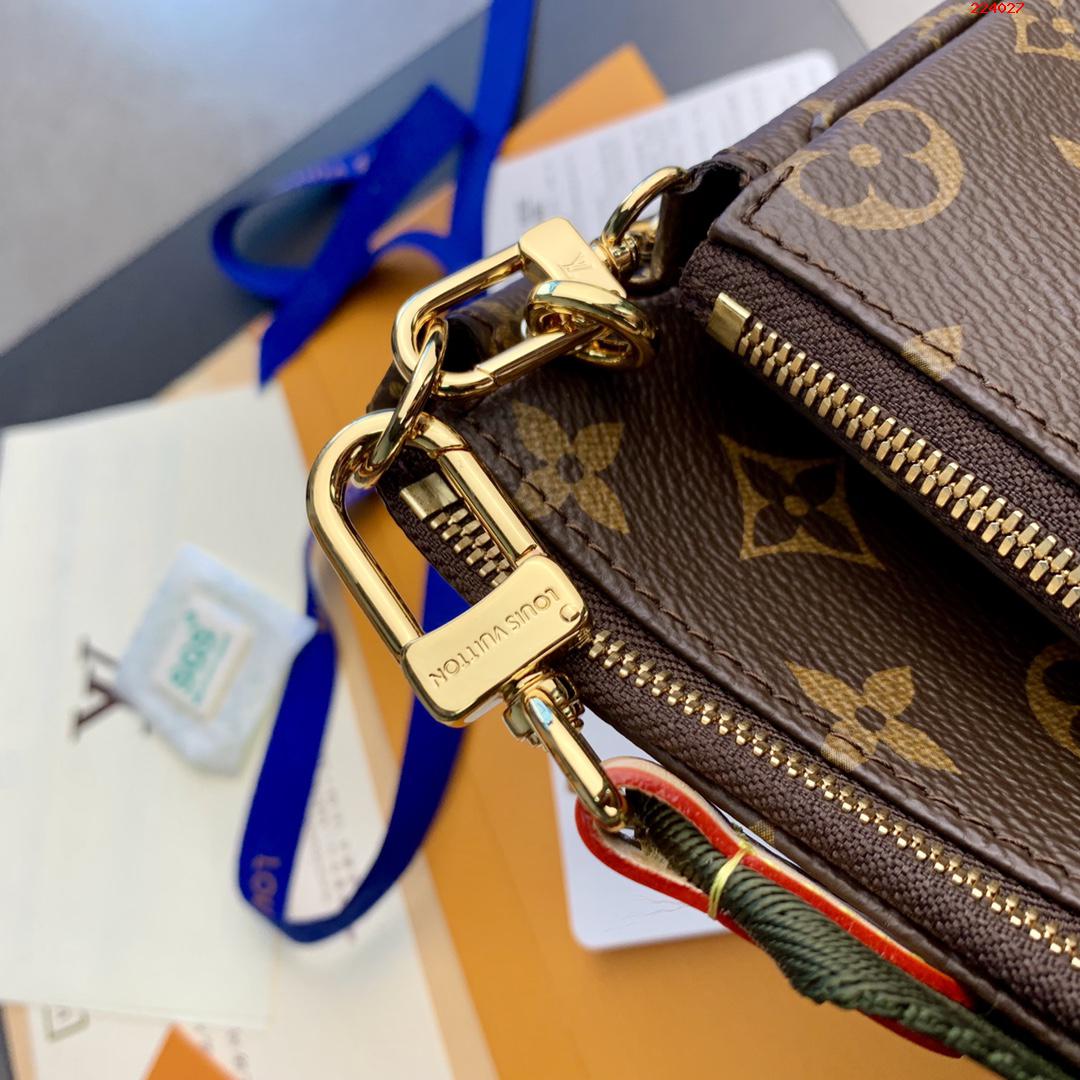 M44813 綠色 升級版本 Favorite 三件套手袋LV 路易斯·威登￥ 980-頂級1:1精品高仿包包香港台灣批發價格推薦微信哪裡買