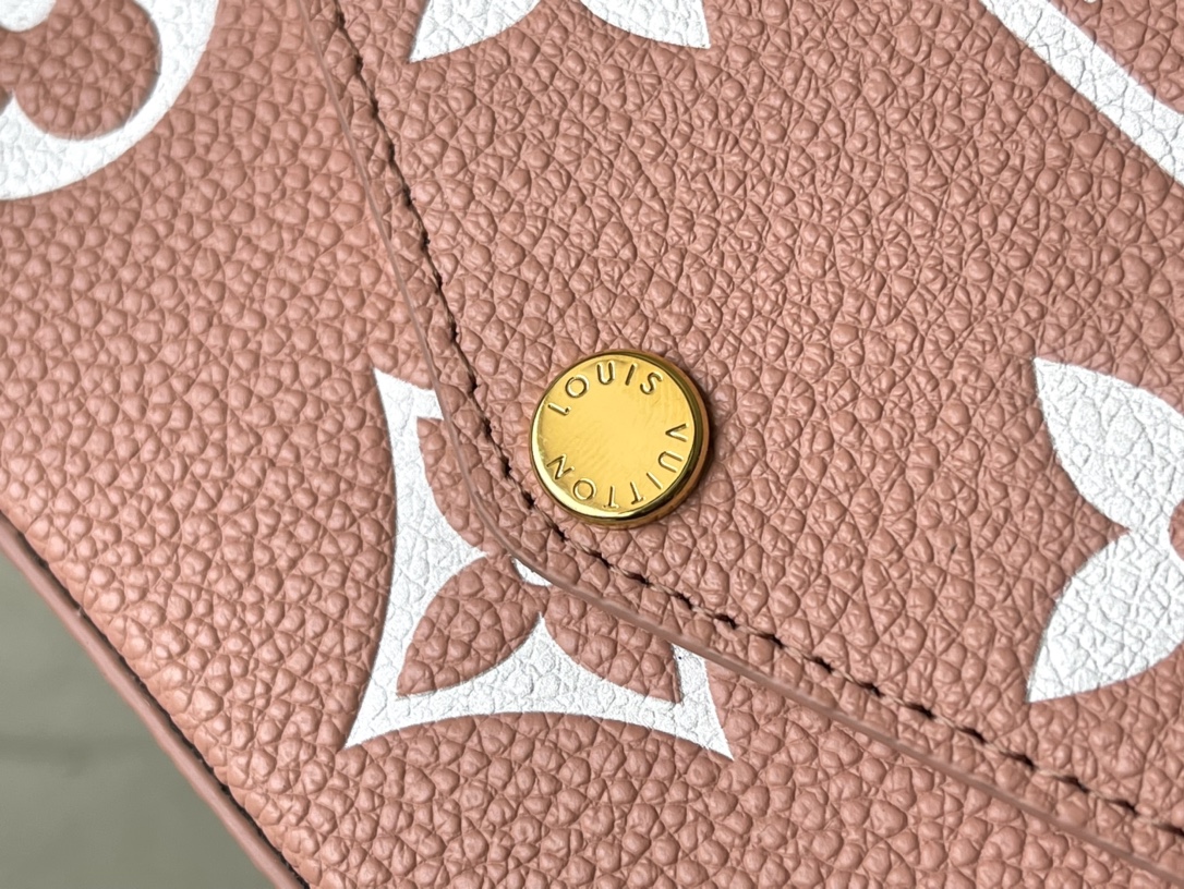 頂級原單M81759粉色絲印 M61276 Pochette Félicie 鏈條包LV 路易斯·威登￥ 980-頂級1:1精品高仿包包香港台灣批發價格推薦微信哪裡買