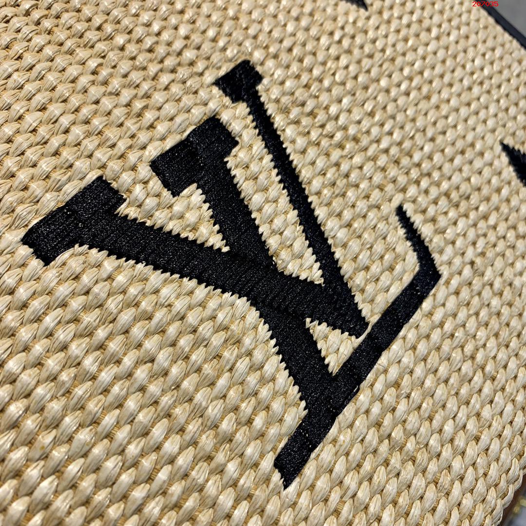 原單M80352黑色 M47542盥洗袋取材 Monogram Raffia 織物LV 路易斯·威登￥980-頂級1:1精品高仿包包香港台灣批發價格推薦微信哪裡買