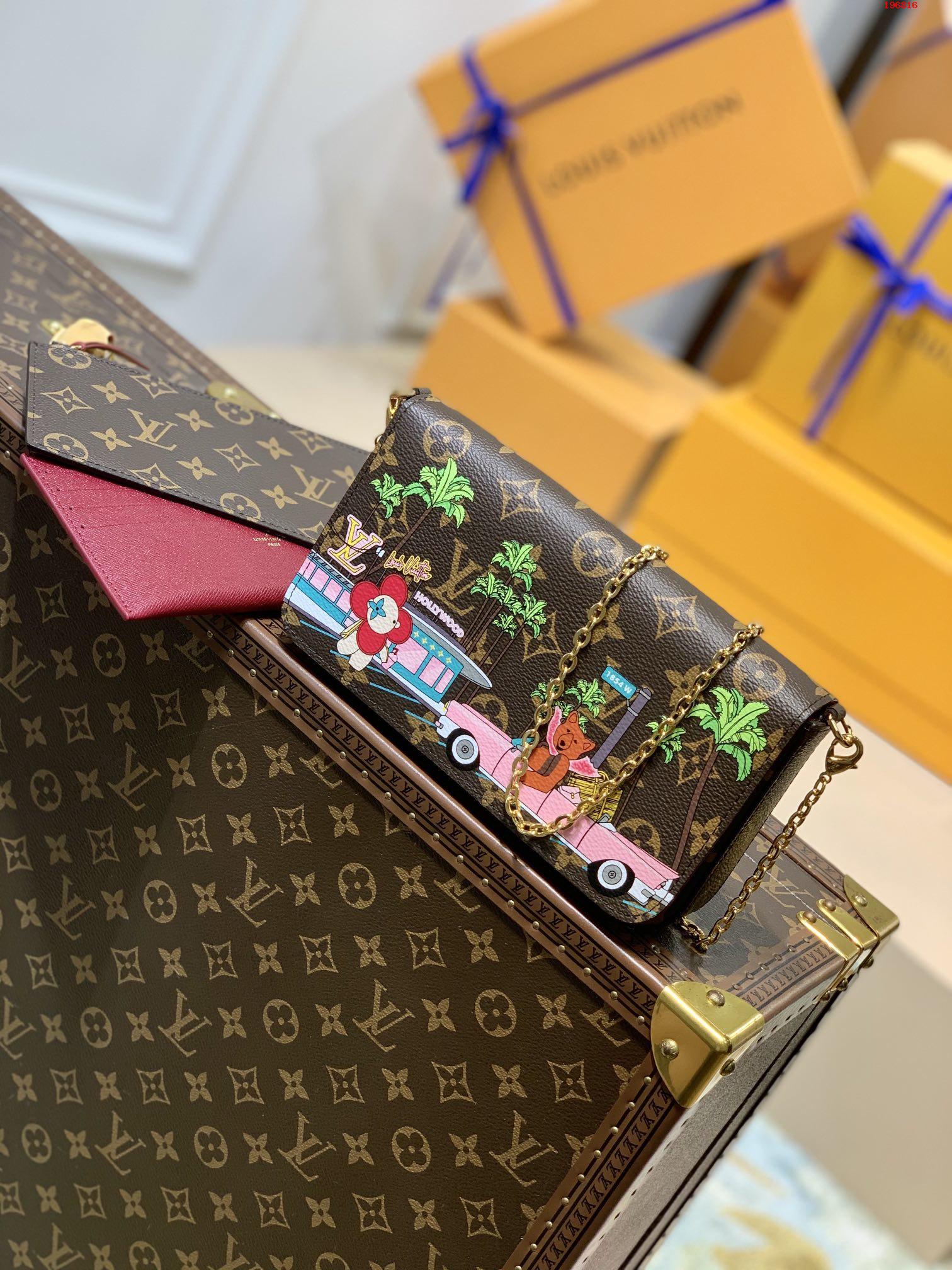 M80859三件套 此款 Félicie Pochette 手袋LV 路易斯·威登￥980-頂級1:1精品高仿包包香港台灣批發價格推薦微信哪裡買