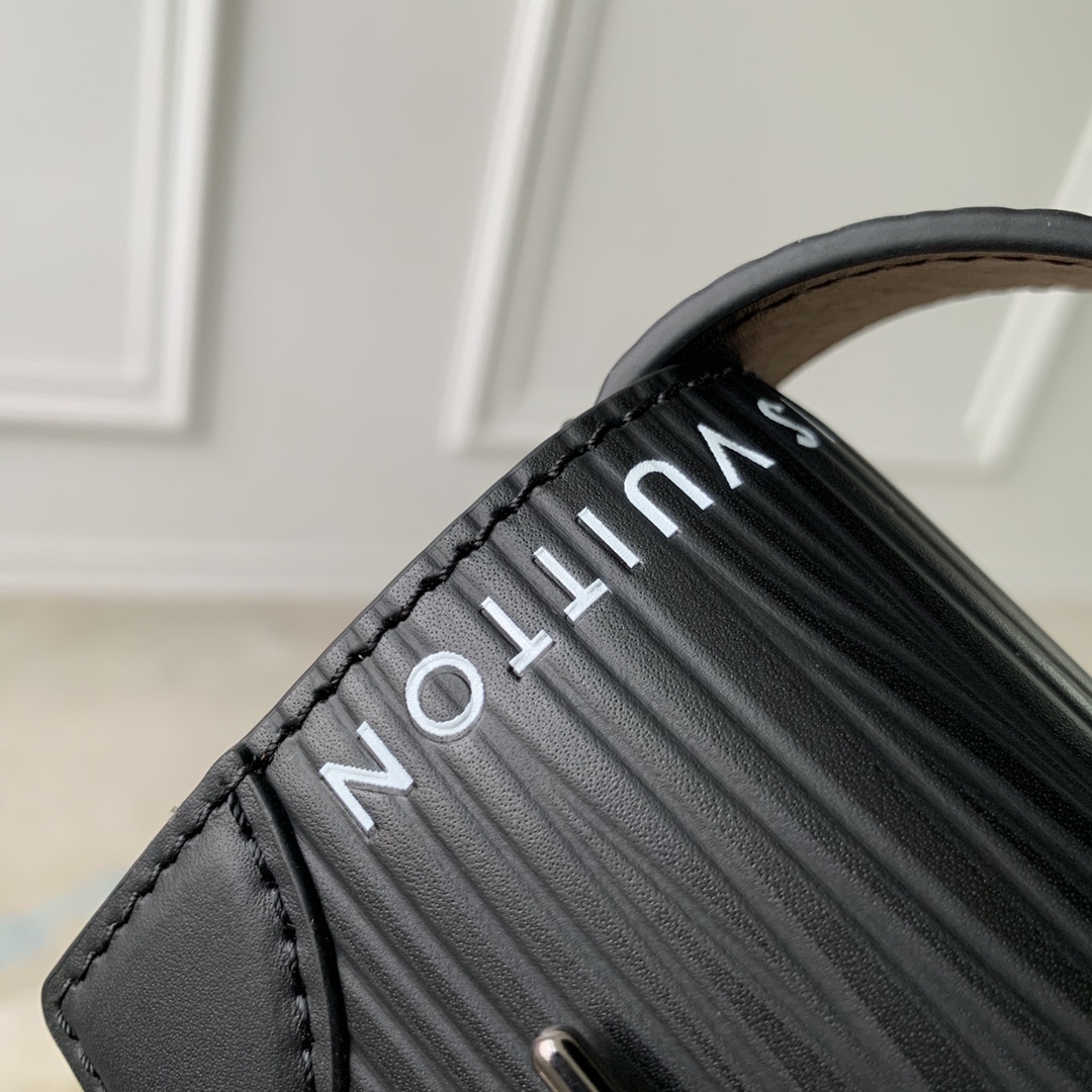 M23837黑色micro steamer 手袋LV 路易斯·威登￥980-頂級1:1精品高仿包包香港台灣批發價格推薦微信哪裡買