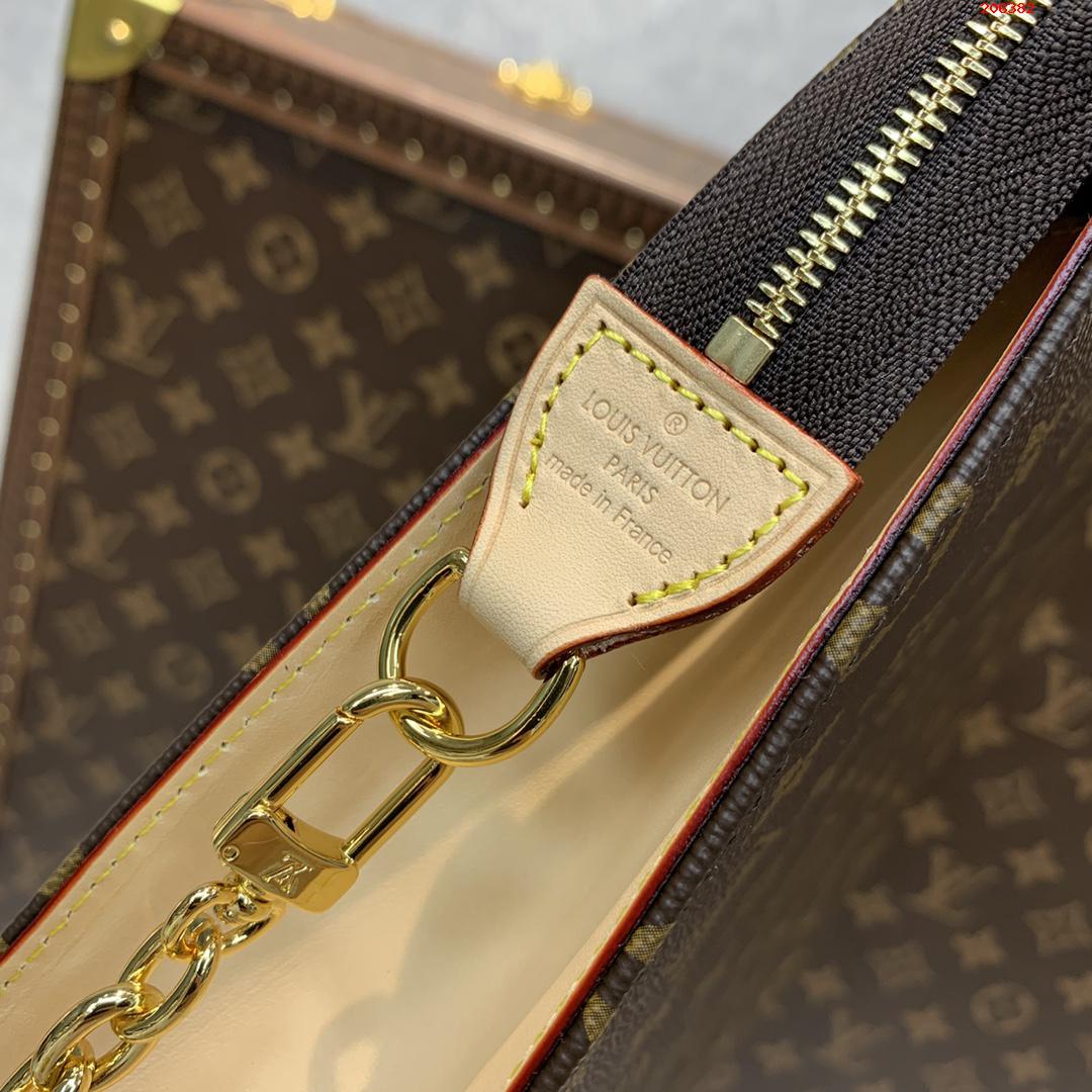 原單M47543老花套裝 Monogram Eclipse帆佈裁制而成LV 路易斯·威登￥ 1480-頂級1:1精品高仿包包香港台灣批發價格推薦微信哪裡買