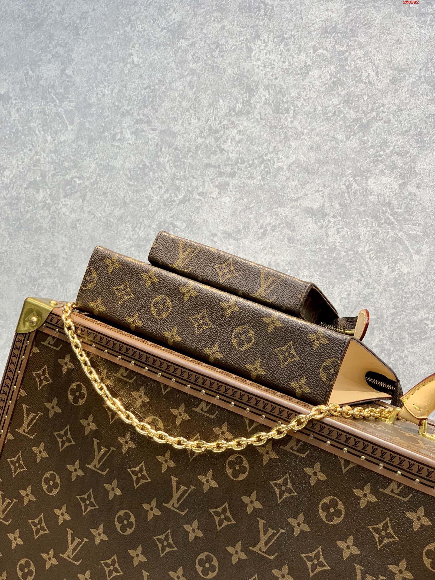 原單M47543老花套裝 Monogram Eclipse帆佈裁制而成LV 路易斯·威登￥ 1480-頂級1:1精品高仿包包香港台灣批發價格推薦微信哪裡買