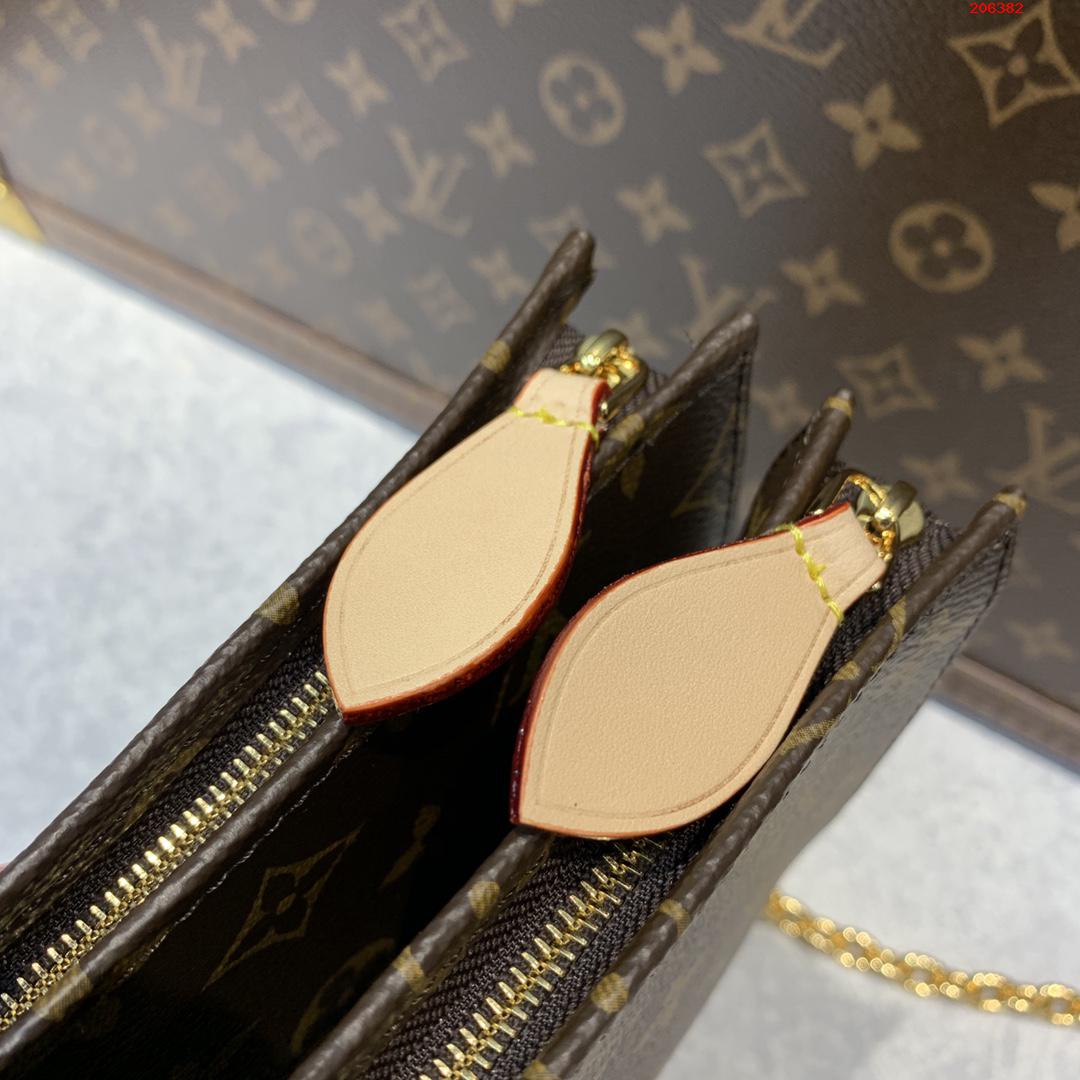 原單M47543老花套裝 Monogram Eclipse帆佈裁制而成LV 路易斯·威登￥ 1480-頂級1:1精品高仿包包香港台灣批發價格推薦微信哪裡買