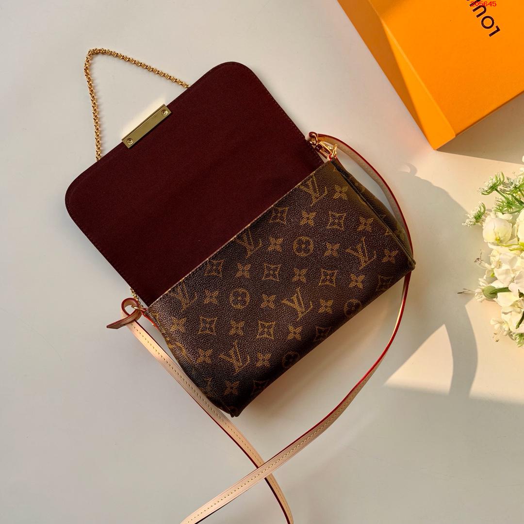 LV 原單 FAVORITE M40717 以Monogram 帆佈制成 手拿 肩背兩用包 路易斯·威登￥1280-頂級1:1精品高仿包包香港台灣批發價格推薦微信哪裡買