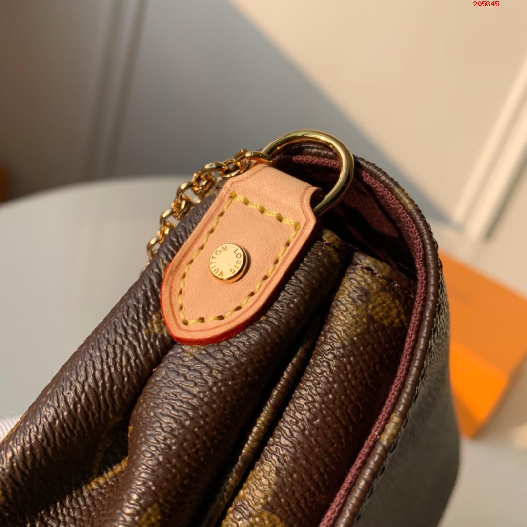 LV 原單 FAVORITE M40717 以Monogram 帆佈制成 手拿 肩背兩用包 路易斯·威登￥1280-頂級1:1精品高仿包包香港台灣批發價格推薦微信哪裡買