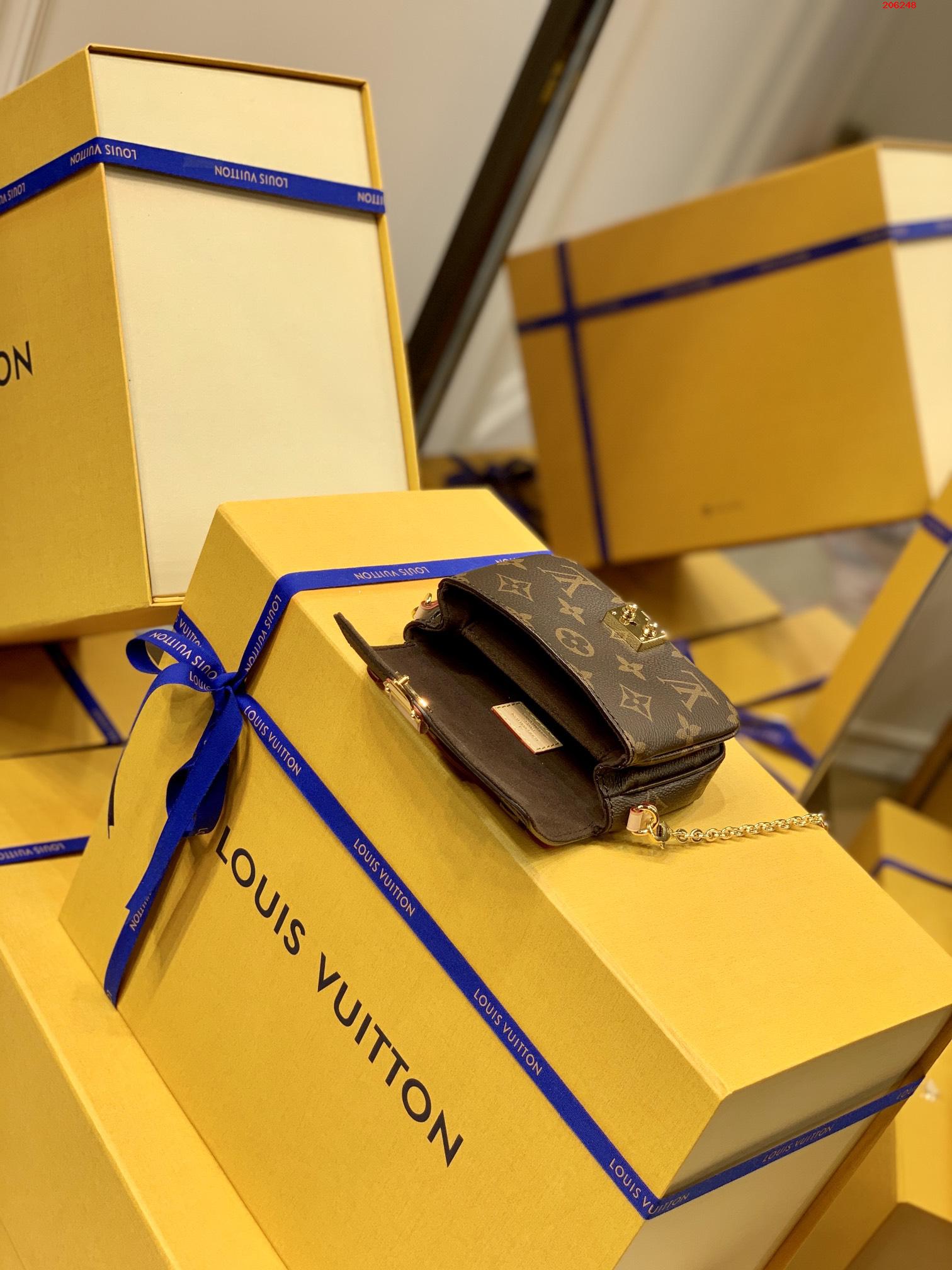 LV 路易斯·威登原單M80311老花 迷妳 本款 Micro Métis 鏈條包小巧包身￥1280-頂級1:1精品高仿包包香港台灣批發價格推薦微信哪裡買