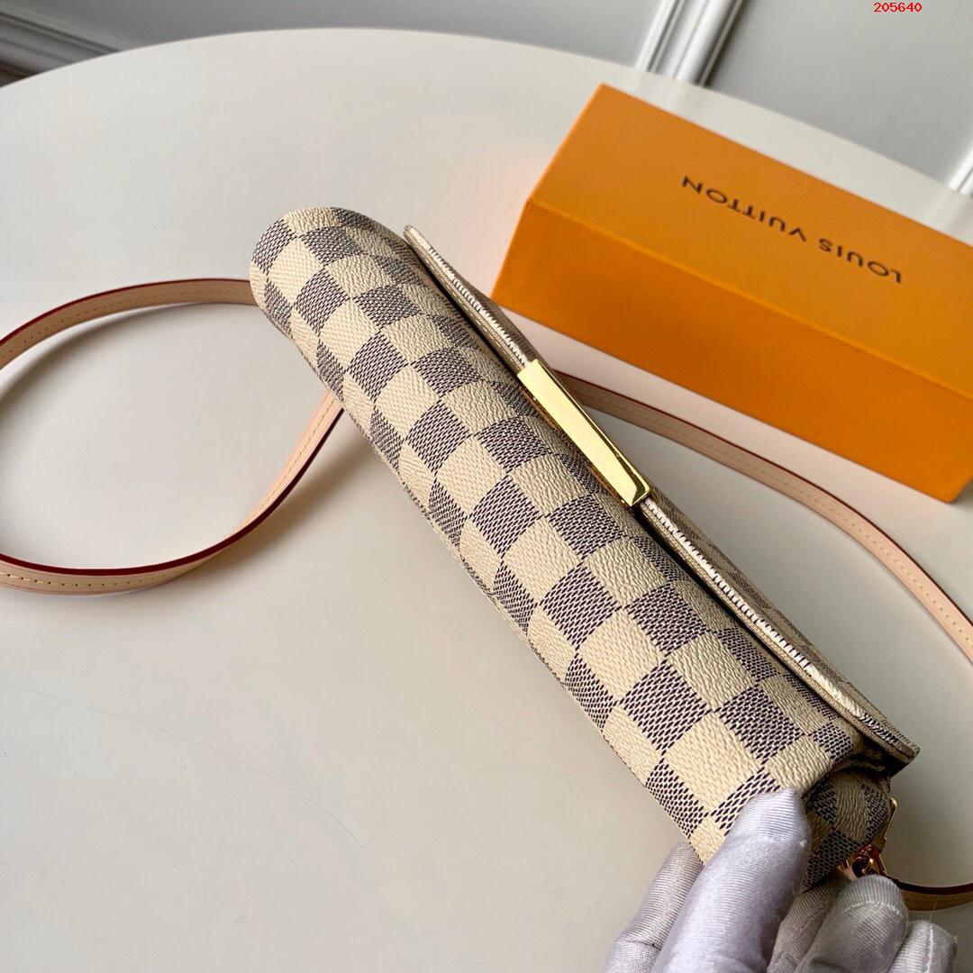 原單 FAVORITE N41275 以Monogram 帆佈制成 可手拿 肩背包LV 路易斯·威登￥1280-頂級1:1精品高仿包包香港台灣批發價格推薦微信哪裡買