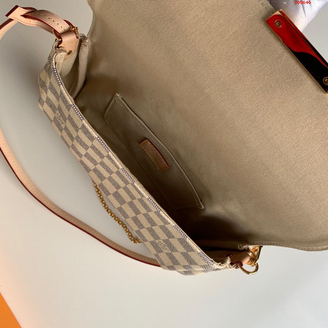 原單 FAVORITE N41275 以Monogram 帆佈制成 可手拿 肩背包LV 路易斯·威登￥1280-頂級1:1精品高仿包包香港台灣批發價格推薦微信哪裡買