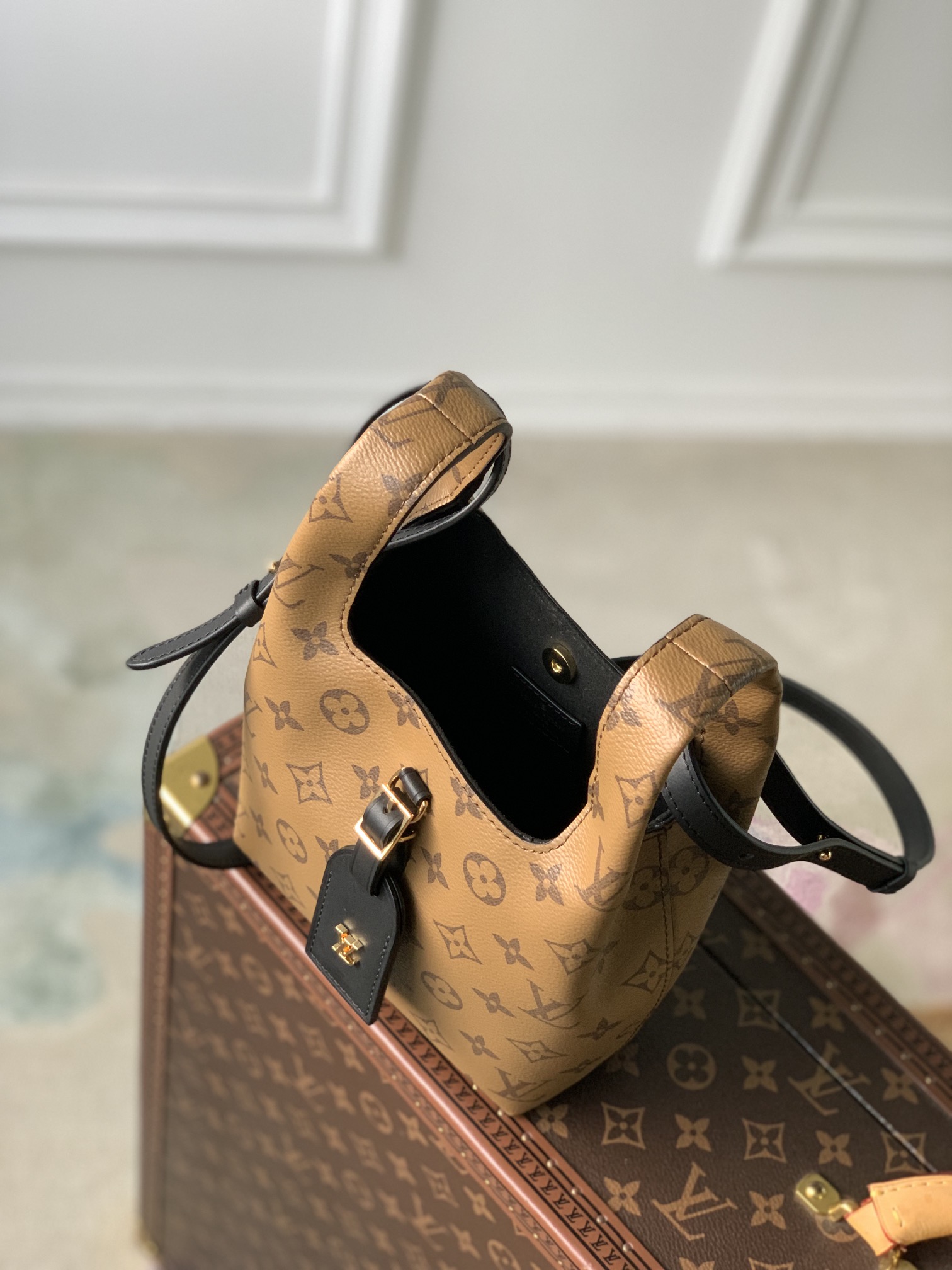 M46816ATLANTIS BB 菜籃子16年秀款的復刻LV 路易斯·威登￥1280-頂級1:1精品高仿包包香港台灣批發價格推薦微信哪裡買