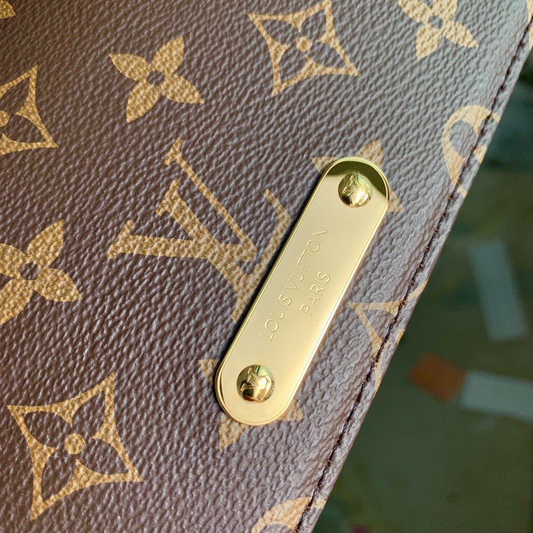 LV 路易斯·威登82509 老花鏈條包woc繫列 LiLy Woc 手袋￥1280-頂級1:1精品高仿包包香港台灣批發價格推薦微信哪裡買