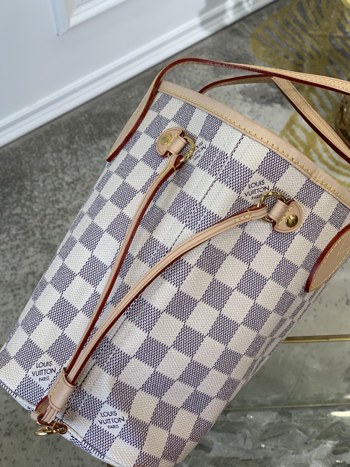 LV原單 NEVERFULL 小號購物袋 路易斯·威登￥1480-頂級1:1精品高仿包包香港台灣批發價格推薦微信哪裡買