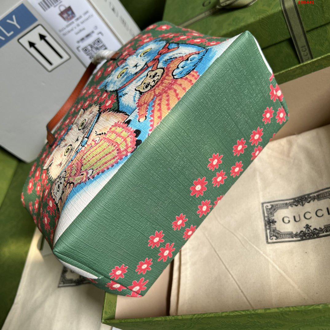 GUUCCCI 古奇兒童包配全套原廠綠色包裝￥880-頂級1:1精品高仿包包香港台灣批發價格推薦微信哪裡買