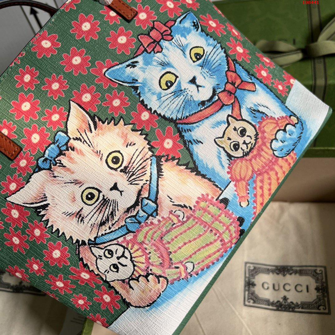 GUUCCCI 古奇兒童包配全套原廠綠色包裝￥880-頂級1:1精品高仿包包香港台灣批發價格推薦微信哪裡買