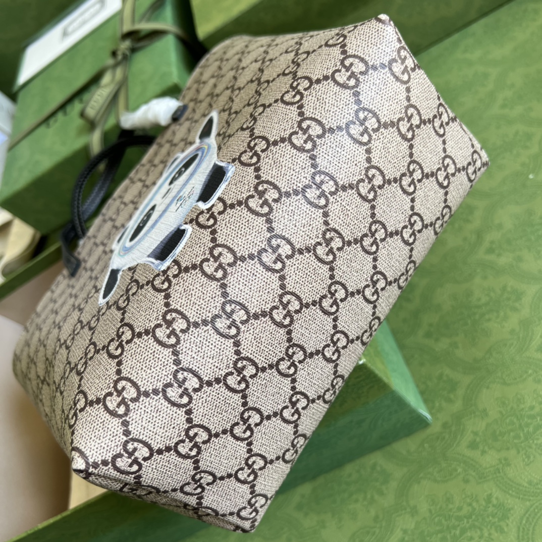 GUUCCCI兒童包 古奇 型號 410812尺寸 21*20*10cm 顏色 黑色 冰墩墩￥880-頂級1:1精品<a href=