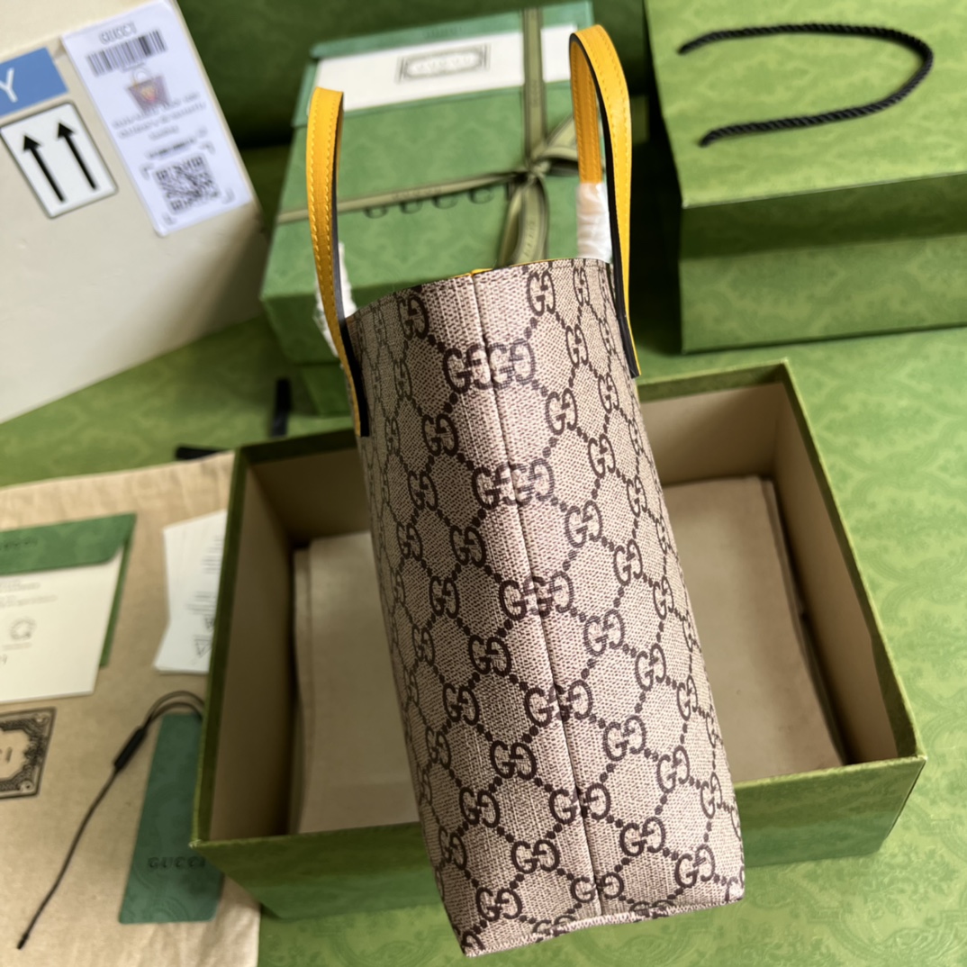 GUUCCCI 古奇 410812 尺寸 21*20*10cm 顏色 黃色 卡通貓￥880-頂級1:1精品<a href=