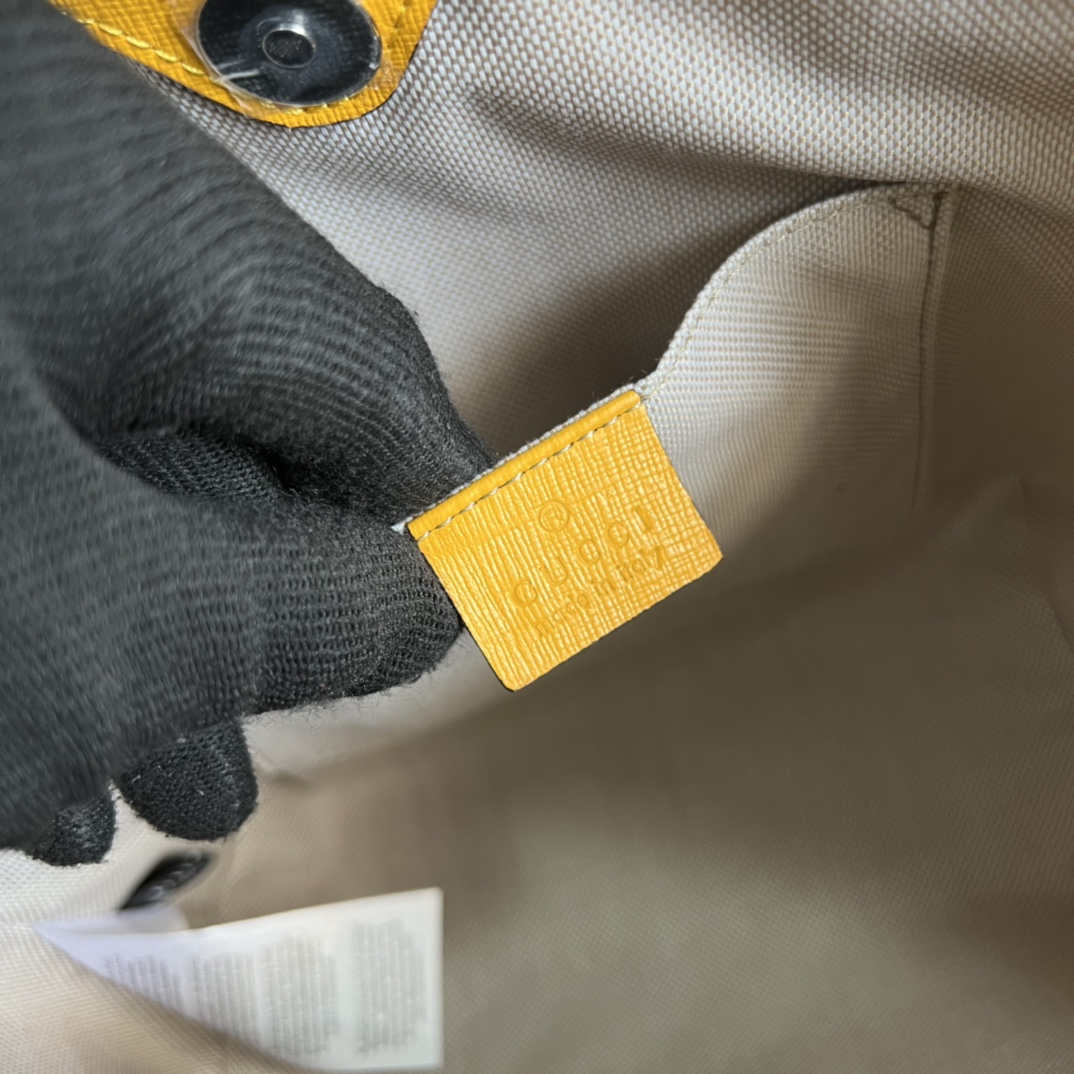 GUUCCCI 古奇 410812 尺寸 21*20*10cm 顏色 黃色 卡通貓￥880-頂級1:1精品高仿包包香港台灣批發價格推薦微信哪裡買