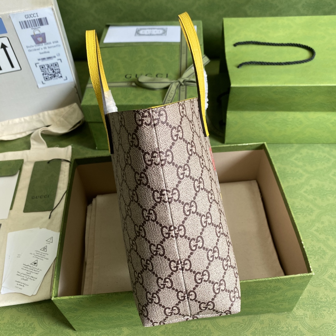 GUUCCCI兒童包 410812尺寸 21*20*10cm顏色 三香蕉 古奇￥880-頂級1:1精品<a href=