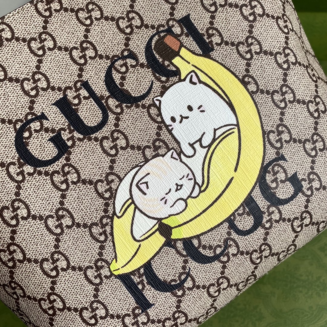 GUUCCCI 古奇兒童包型號 410812尺寸 21*20*10cm顏色 二香蕉￥880-頂級1:1精品高仿包包香港台灣批發價格推薦微信哪裡買