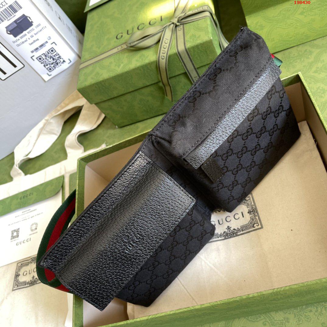 GUUCCCI 古奇GG 繫列29*高16.5*側寬2.5cm 顏色 黑色 帆佈￥1280-頂級1:1精品<a href=
