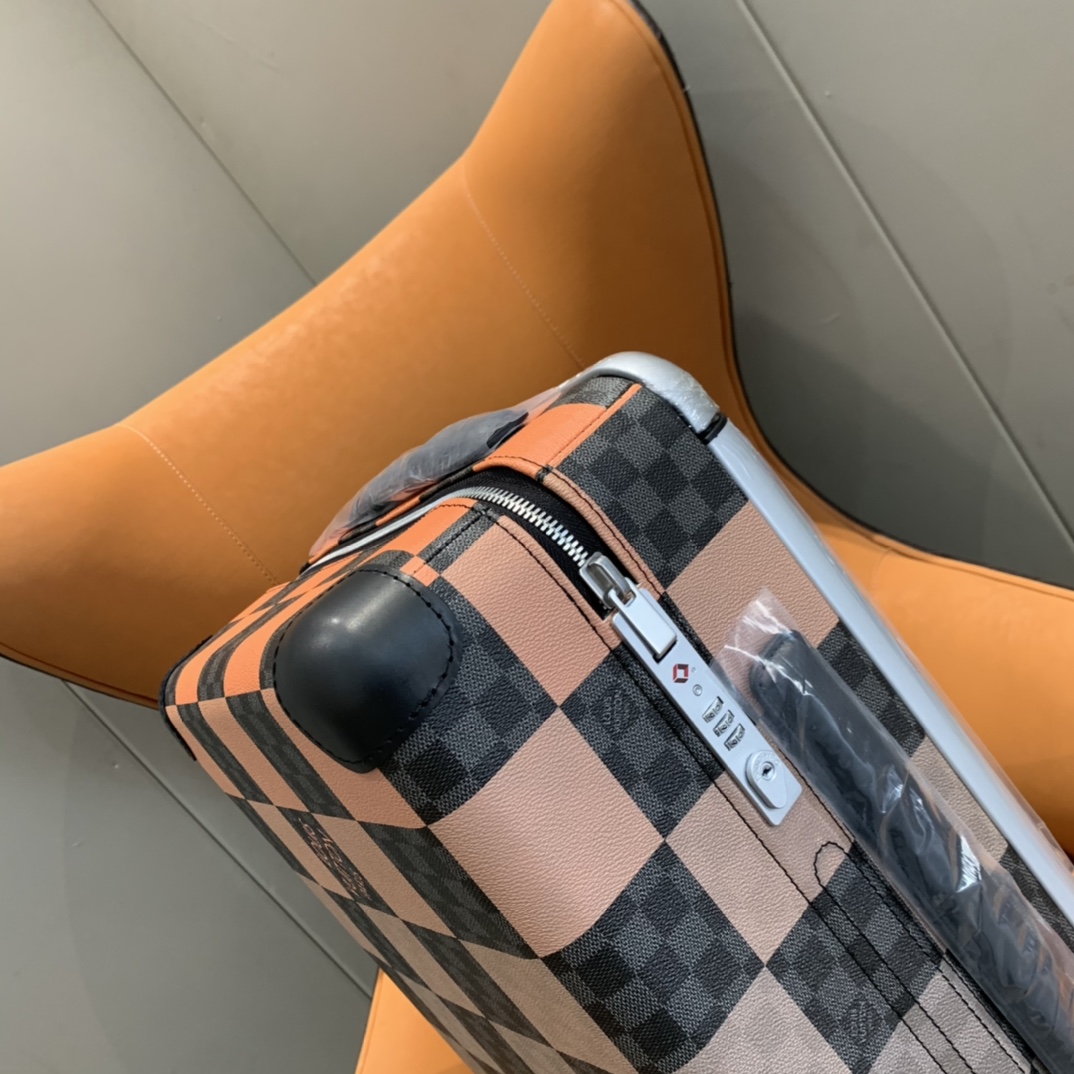 LV路易威登Damier Graphite Giant 圖案Horizon 拉桿箱¥5180.00-頂級1:1精品高仿包包香港台灣批發價格推薦微信哪裡買