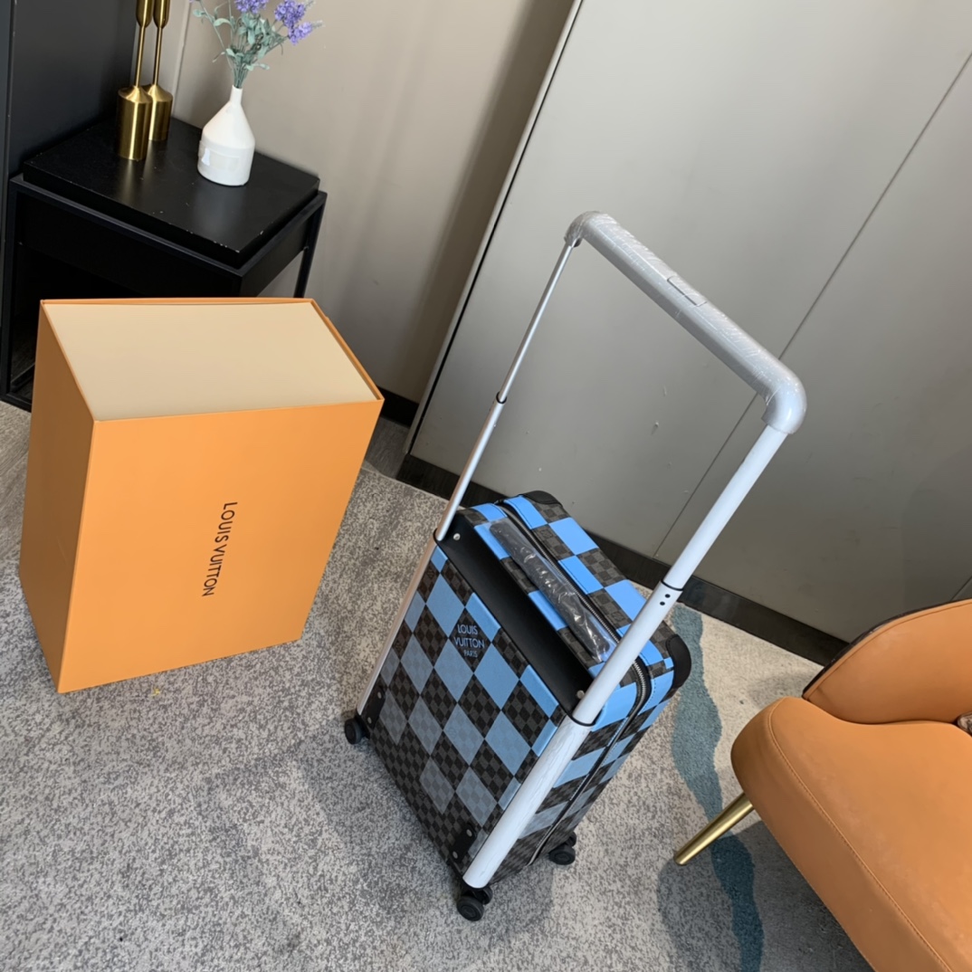 LV路易威登Damier Graphite Giant 圖案Horizon 拉桿箱¥5280.00-頂級1:1精品高仿包包香港台灣批發價格推薦微信哪裡買