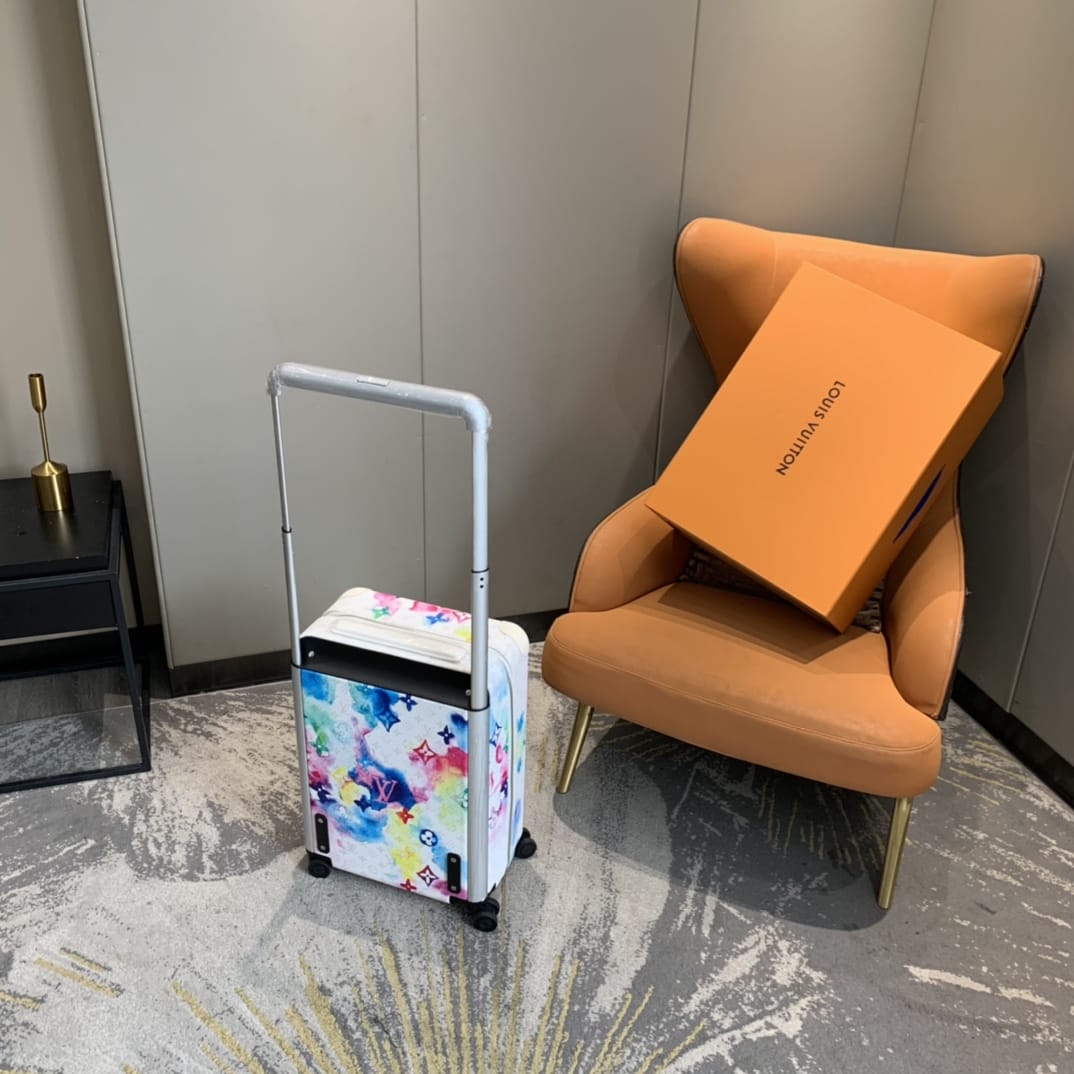 LV路易威登繽紛水彩Horizon 55 拉桿箱¥5280.00-頂級1:1精品高仿包包香港台灣批發價格推薦微信哪裡買