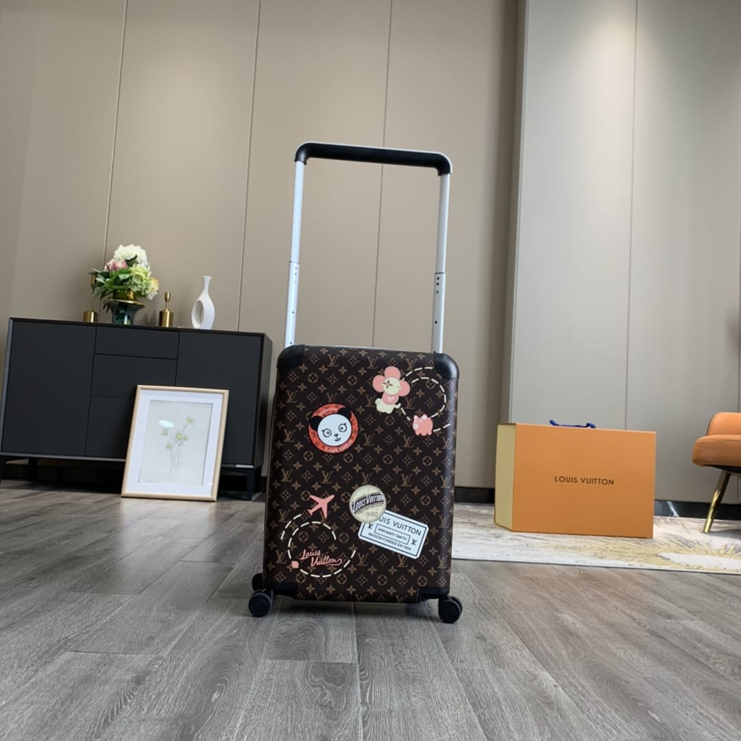 LV路易威登Monogram 帆佈Horizon 拉桿箱¥5,280.00-頂級1:1精品高仿包包香港台灣批發價格推薦微信哪裡買