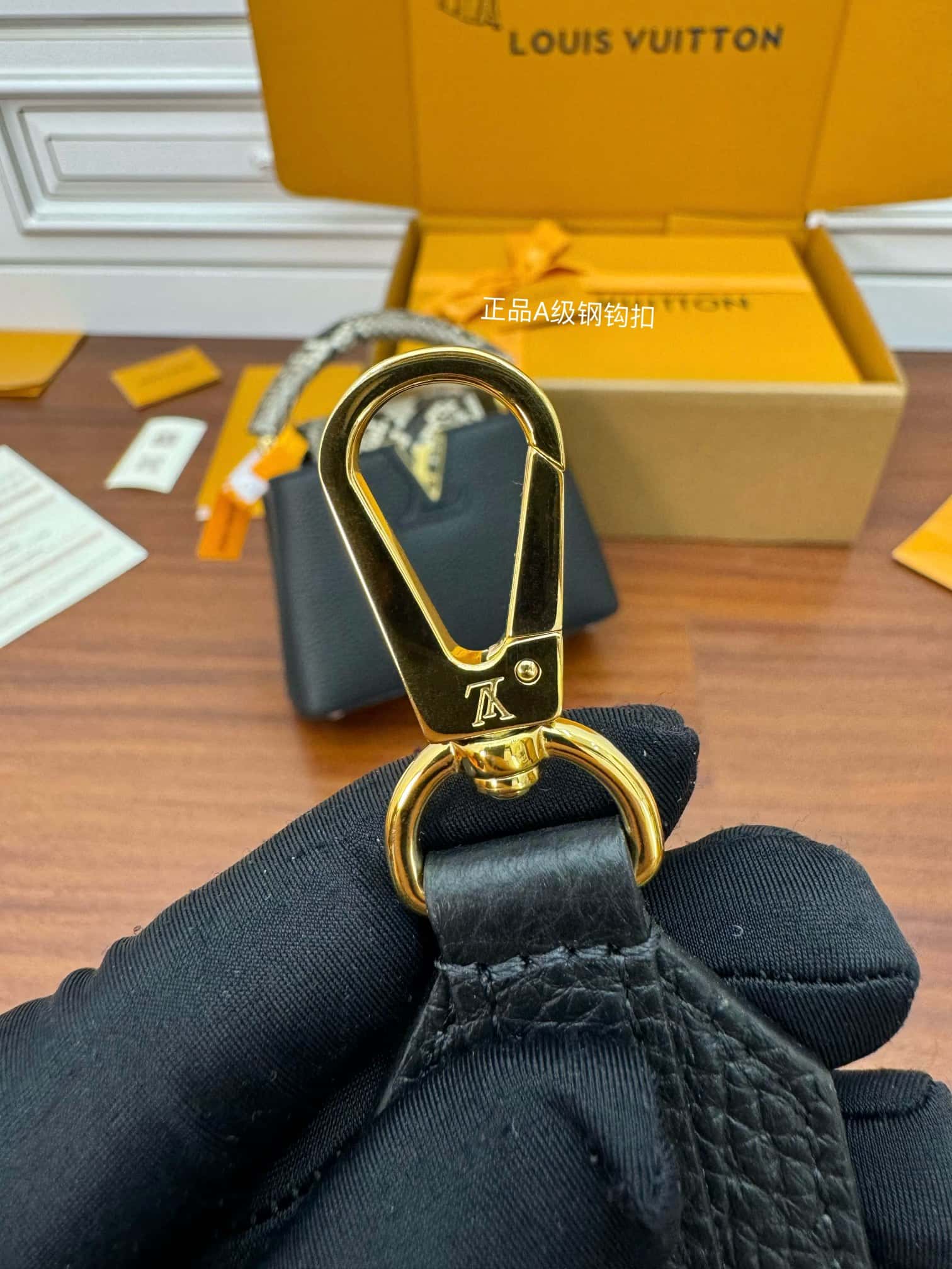 LV 精仿原單N95509 CAPUCINES 迷你手袋¥3,180.00-頂級1:1精品高仿包包香港台灣批發價格推薦微信哪裡買