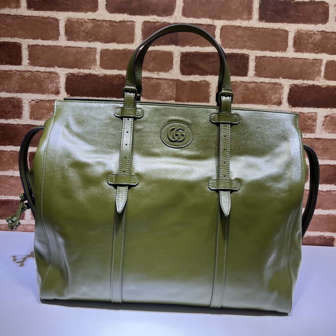 GUUCCCI古馳飾同色系雙G大號托特包725683¥2480.00-頂級1:1精品高仿包包香港台灣批發價格推薦微信哪裡買