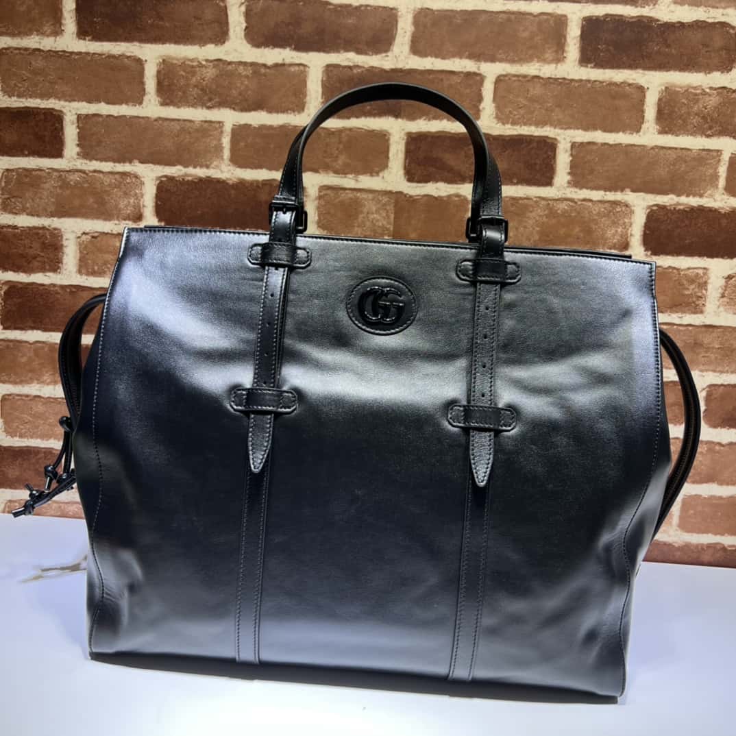 GUUCCCI古馳飾同色系雙G大號托特包725683¥2480.00-頂級1:1精品高仿包包香港台灣批發價格推薦微信哪裡買