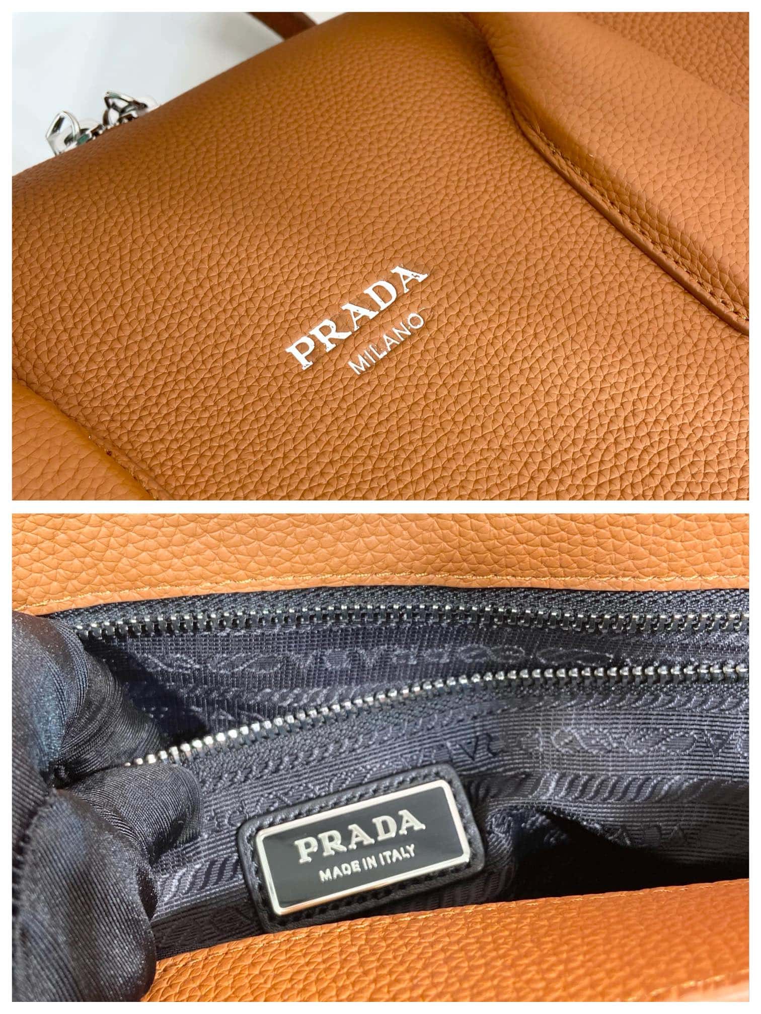 PRADA正品原單級普拉達 雙提手皮革旅行包🎉2VC035¥2980.00-頂級1:1精品高仿包包香港台灣批發價格推薦微信哪裡買